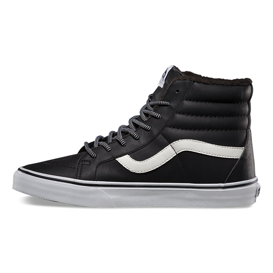 vans sk8 hi fleece black vans sk8 hi fleece black